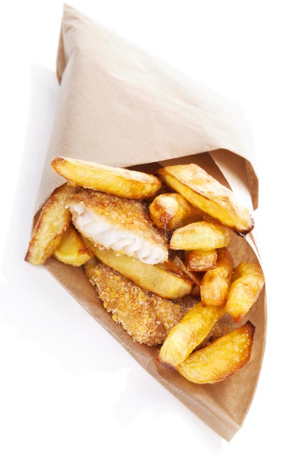 Fish and chips. stock photo Fish and chips. stock photo