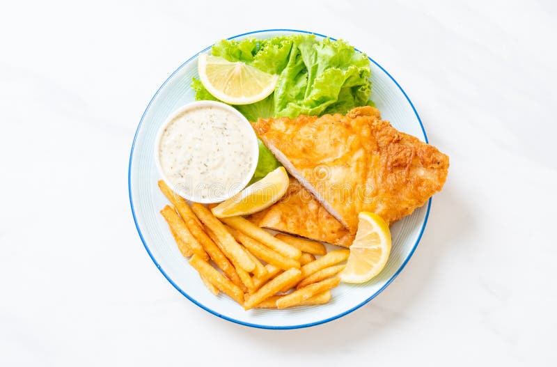 Fish and chips stock photo. Image of junk, white, unhealthy 158834220