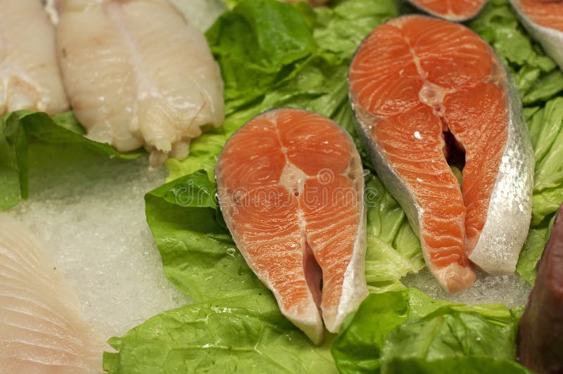 Fish fillet stock image. Image of fresh, lettuce, ingredients 20568017