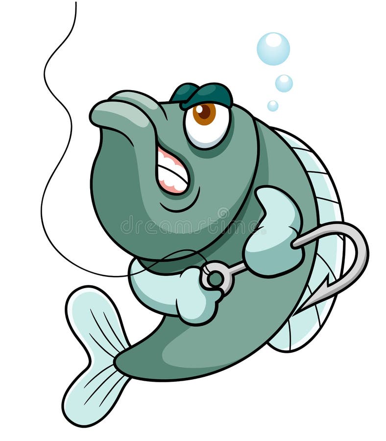 Cartoon Fish Hook Stock Illustrations – 5,728 Cartoon Fish Hook