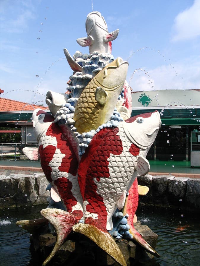 Fish Fountain Royalty Free Stock Photos Image 206248