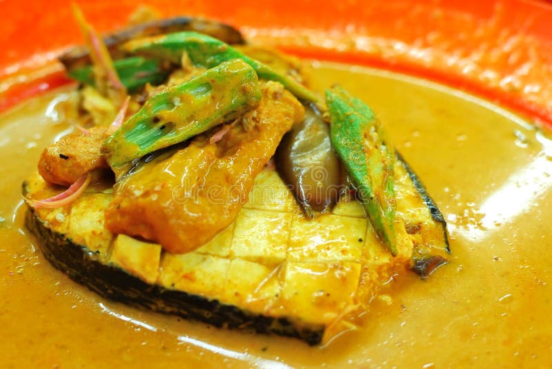 Fish head curry delicacy