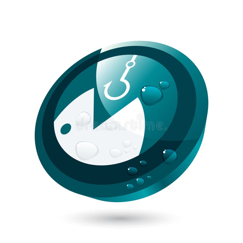 Download Fish and hook icon stock vector. Illustration of illustration - 11811759