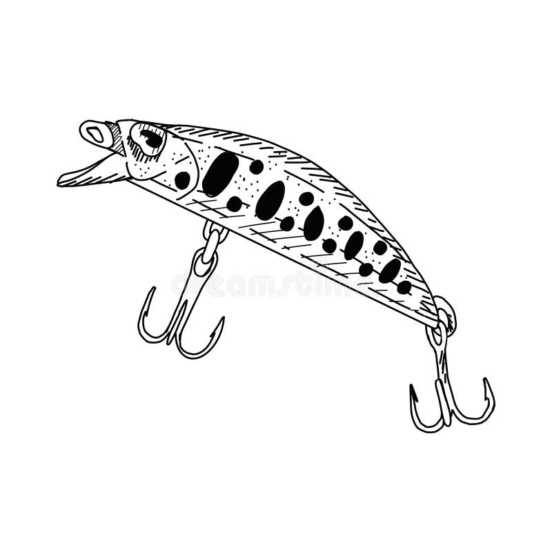 Vector Illustration Artificial Fishing Lure Stock Illustrations – 893  Vector Illustration Artificial Fishing Lure Stock Illustrations, Vectors &  Clipart - Dreamstime