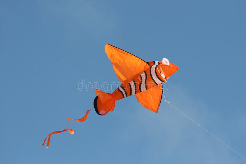 Fish Kite stock photo. Image of kite, play, windy, toys 1000864