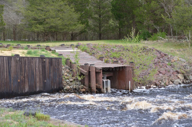 Fish Ladder royalty free stock photo Fish Ladder royalty free stock photo
