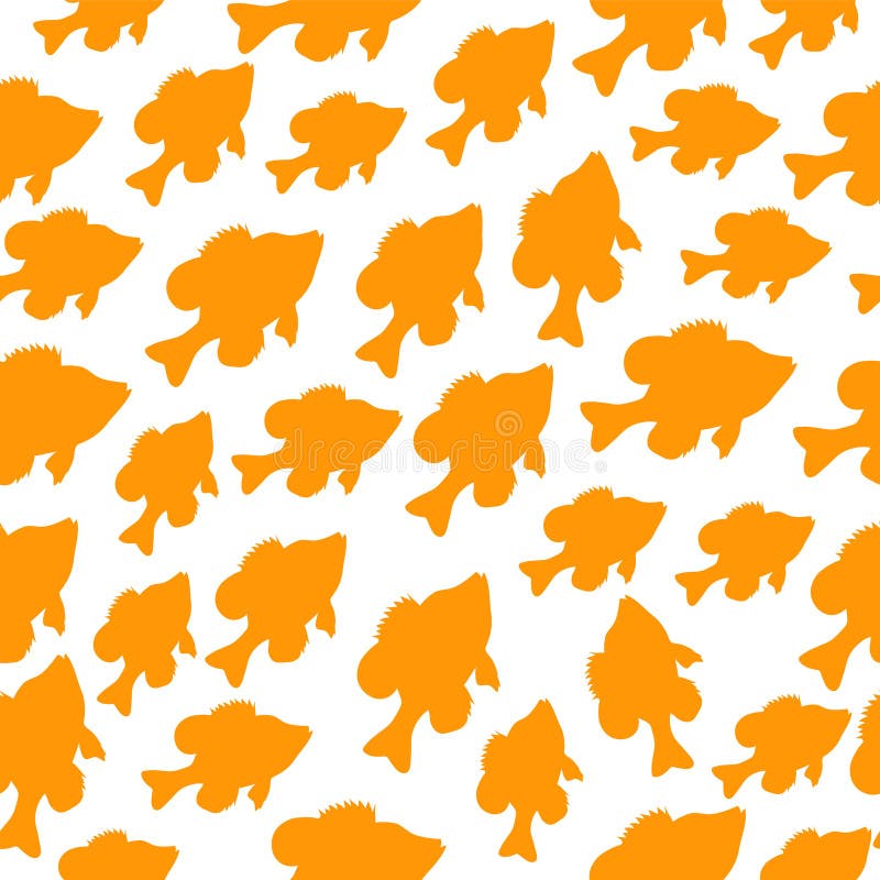 Fish seamless pattern. Vector color image background. royalty free illustration Fish seamless pattern. Vector color image background. royalty free illustration