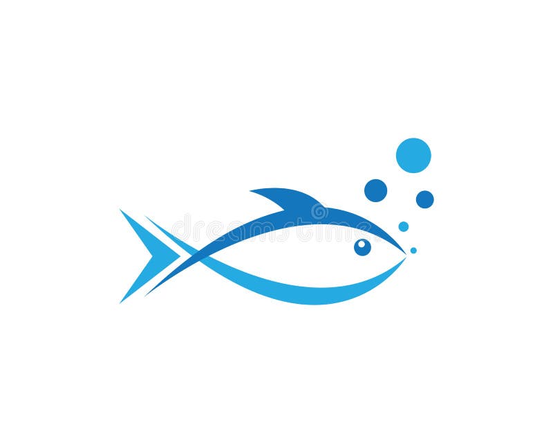 Download Fish logo template stock illustration. Illustration of ...