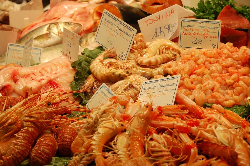 Fish Market Picture. Image 6605339