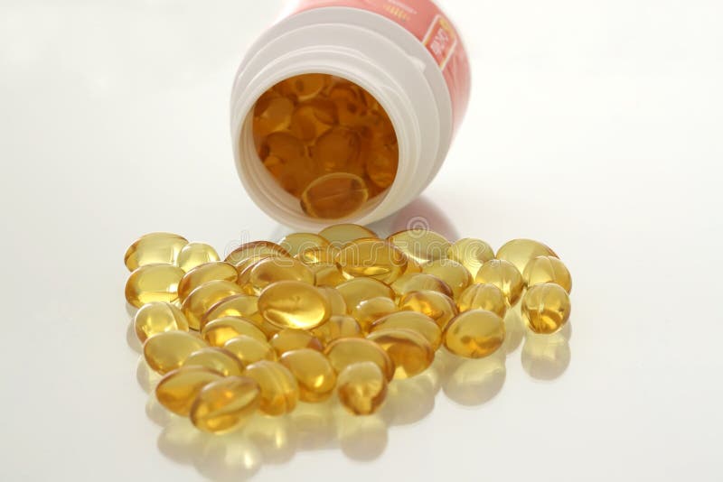 Fish oil capsules