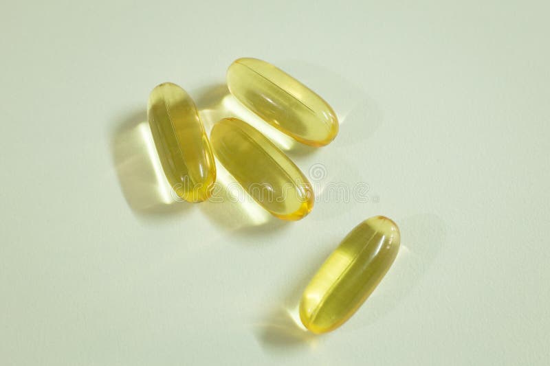 The Fish Oil Capsules Image Close Up Stock Photo Image of nutrition