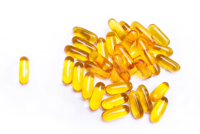 Fish Oil Health Capsules Picture. Image 19693659