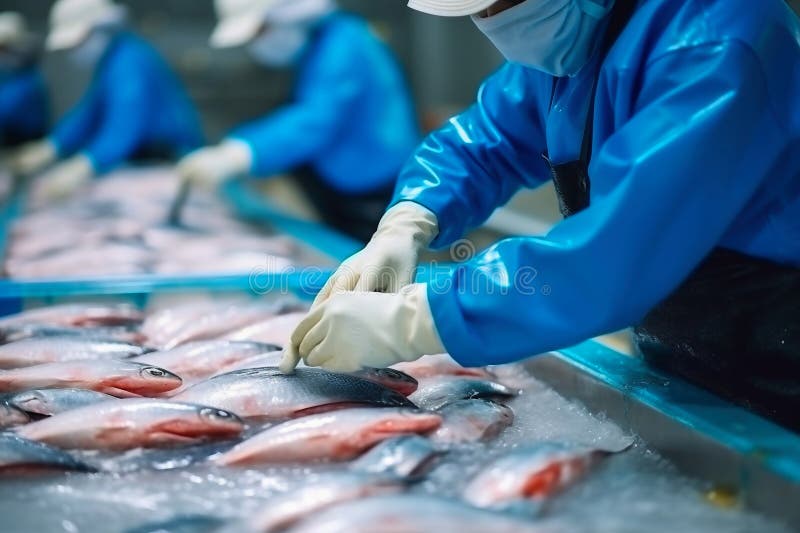 Fish Processing Stock Illustrations 1,366 Fish Processing Stock