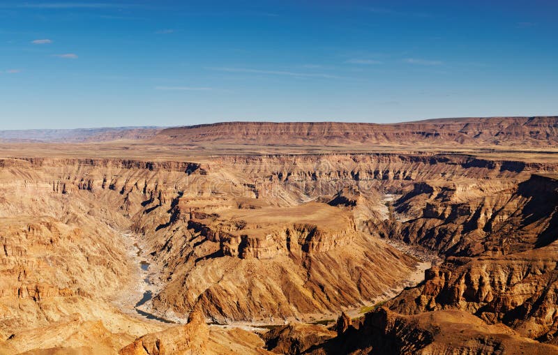Fish River canyon royalty free stock image Fish River canyon royalty free stock image
