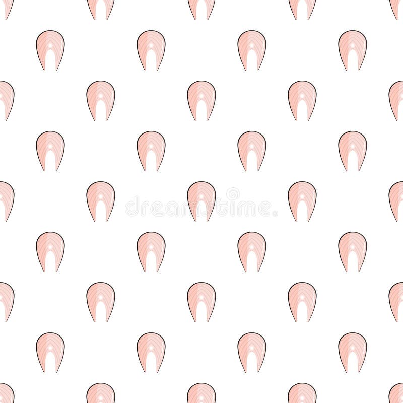 Fish steak pattern seamless vector royalty free illustration Fish steak pattern seamless vector royalty free illustration