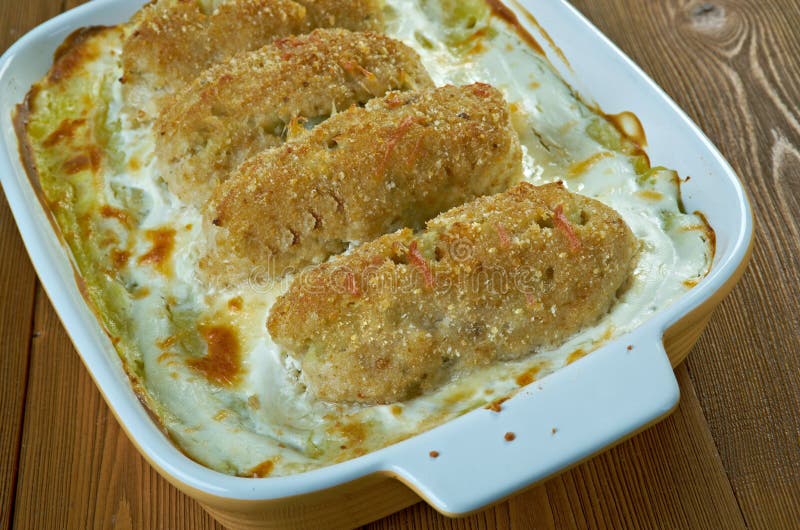Fish Stick Casserole stock photo. Image of snack, lunch 86186072