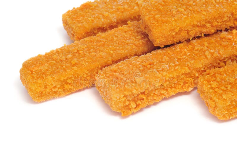 Fish sticks royalty free stock photo