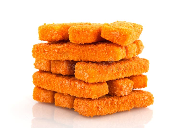 Fish sticks stock photos