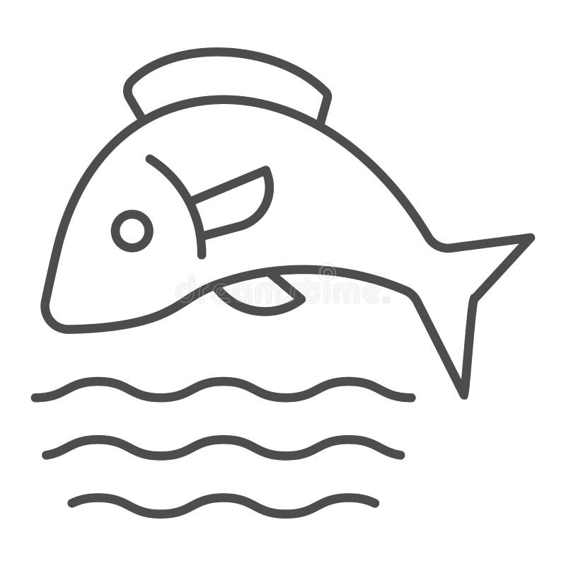 Fishing hook icon in doodle sketch lines. Sport leisure water sea fisherman  Stock Vector Image & Art - Alamy