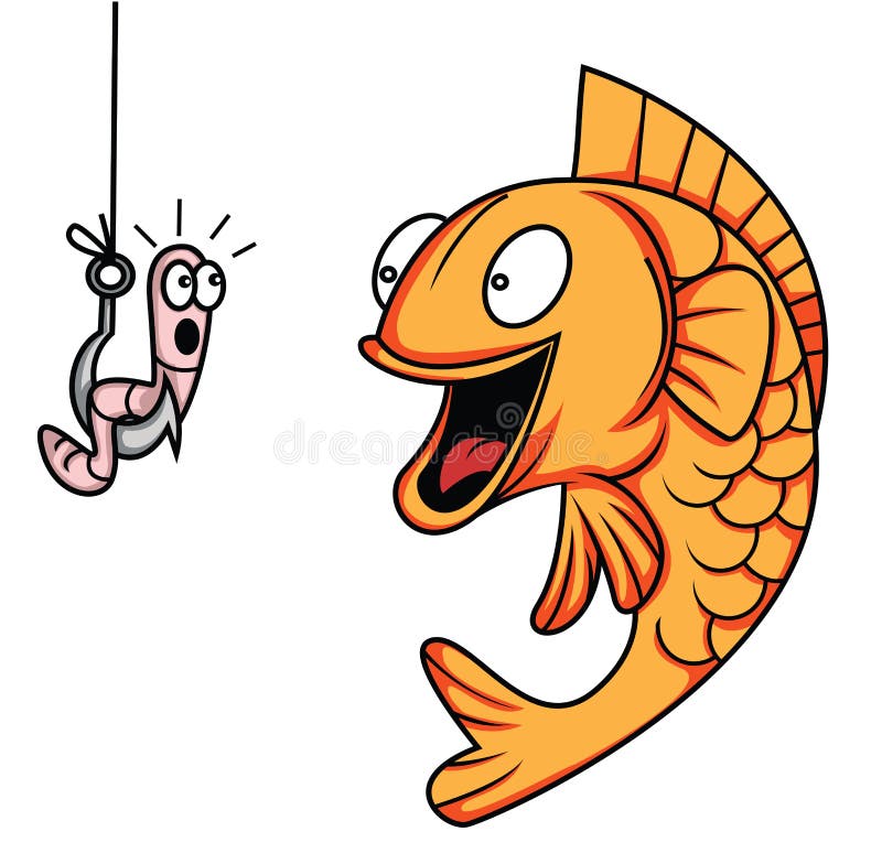 Fish Worm Stock Illustrations – 4,026 Fish Worm Stock