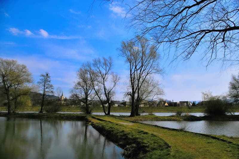 Fisheries ponds