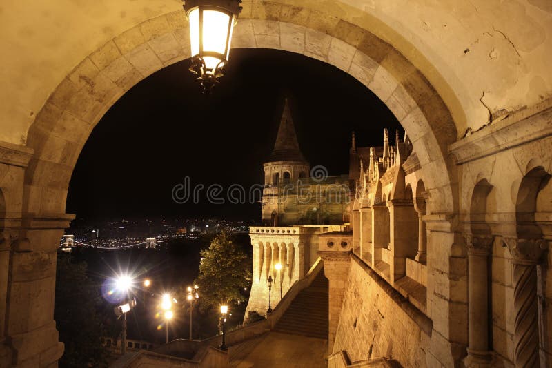 Fisherman s bastion in Budapest, Hungary