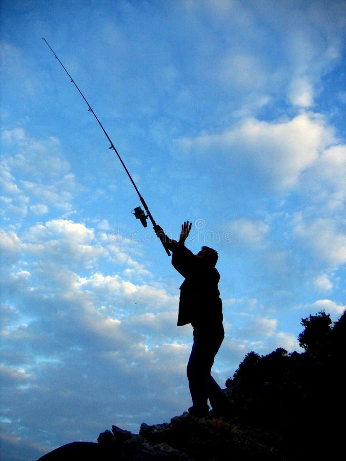 14,512 Man Fishing Silhouette Stock Photos - Free & Royalty-Free Stock  Photos from Dreamstime