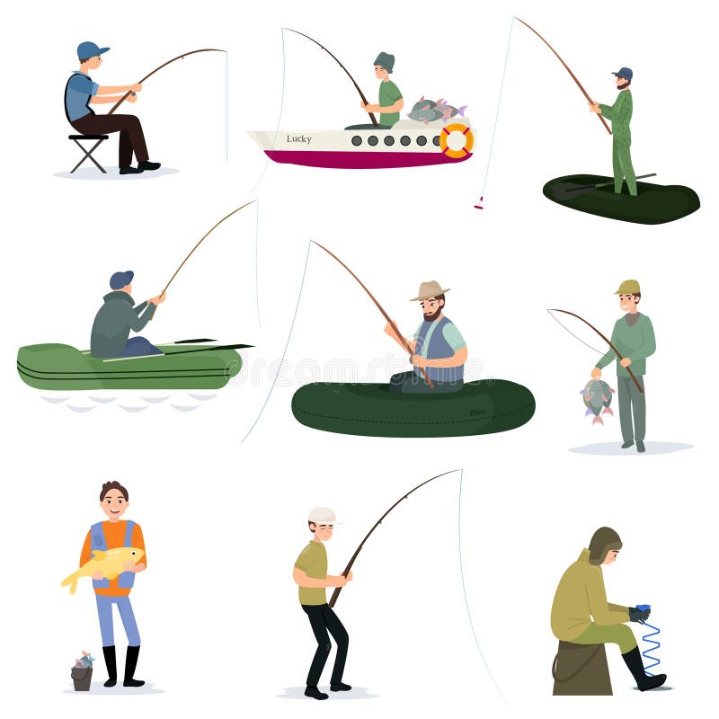 Fisherman Catch Fish Stock Illustrations – 28,710 Fisherman Catch Fish  Stock Illustrations, Vectors & Clipart - Dreamstime