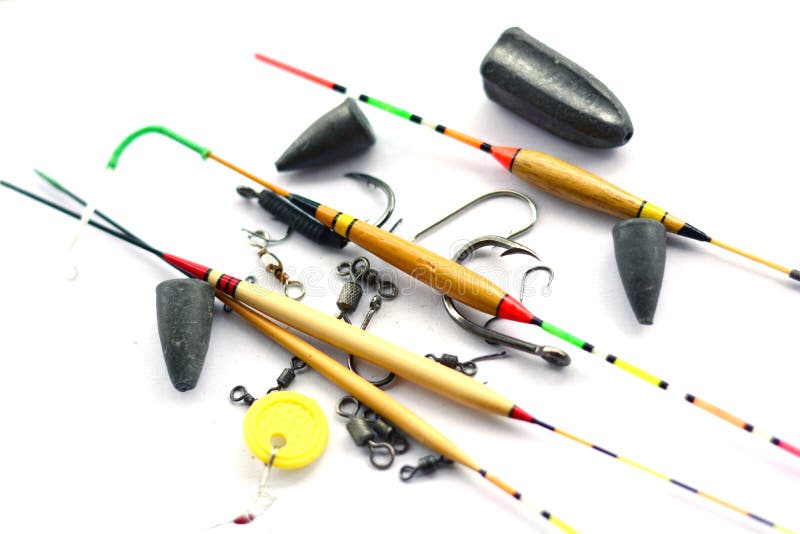 Fishing accessories stock photo. Image of leisure, equipment 74704038