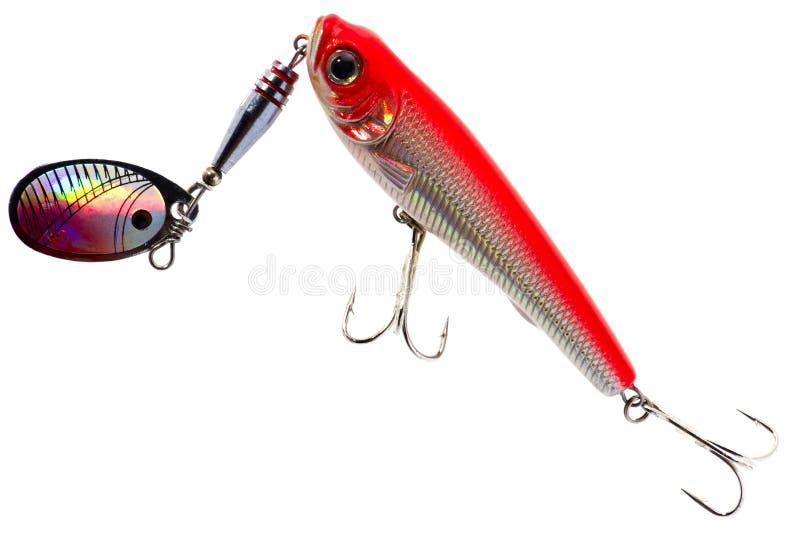 Fishing baits close up