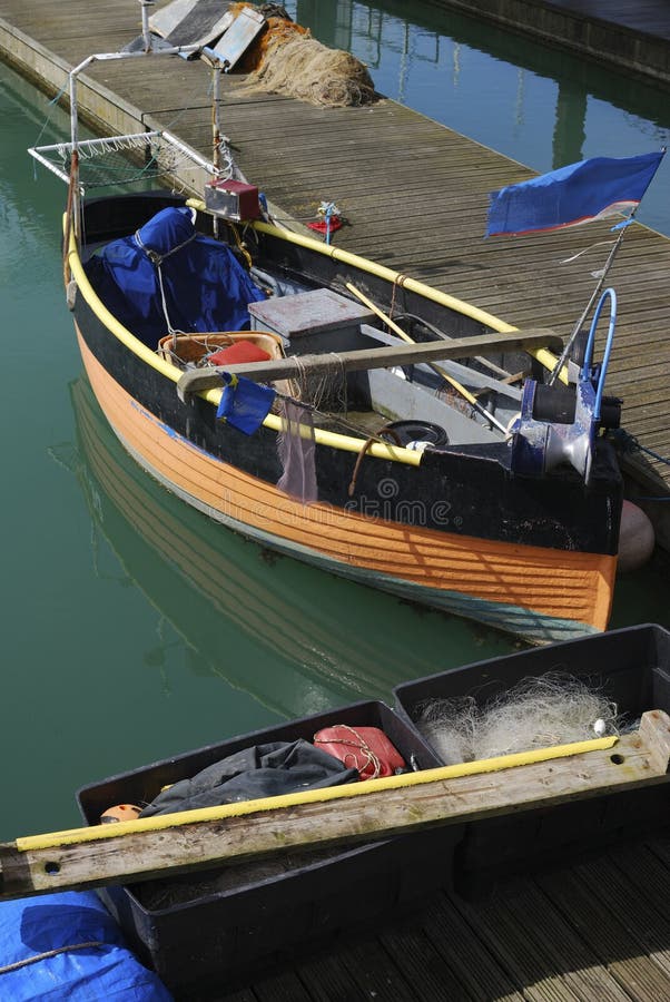 Fishing Boat. Brighton Marina. UK Stock Image Image of fishing, harbour 27424381