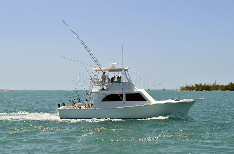 Fishing boat in Florida Keys stock images Fishing boat in Florida Keys stock images