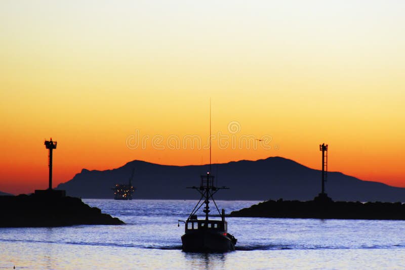 Fishing Boat Return