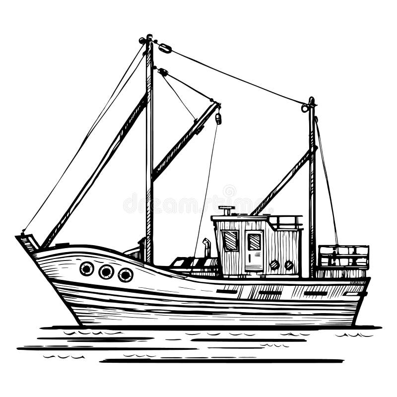 How to Accurately Draw a Boat - YouTube