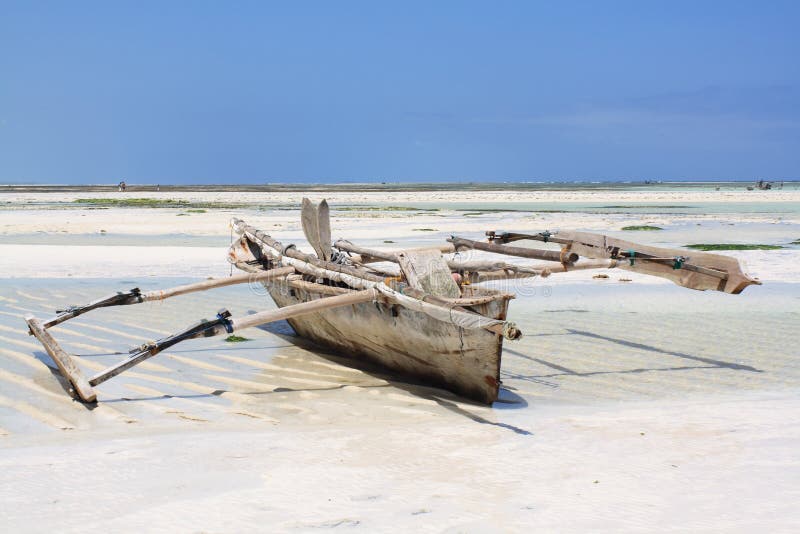 Fishing boat on Zanzibar