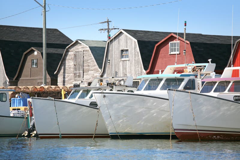 Fishing Boats stock photography