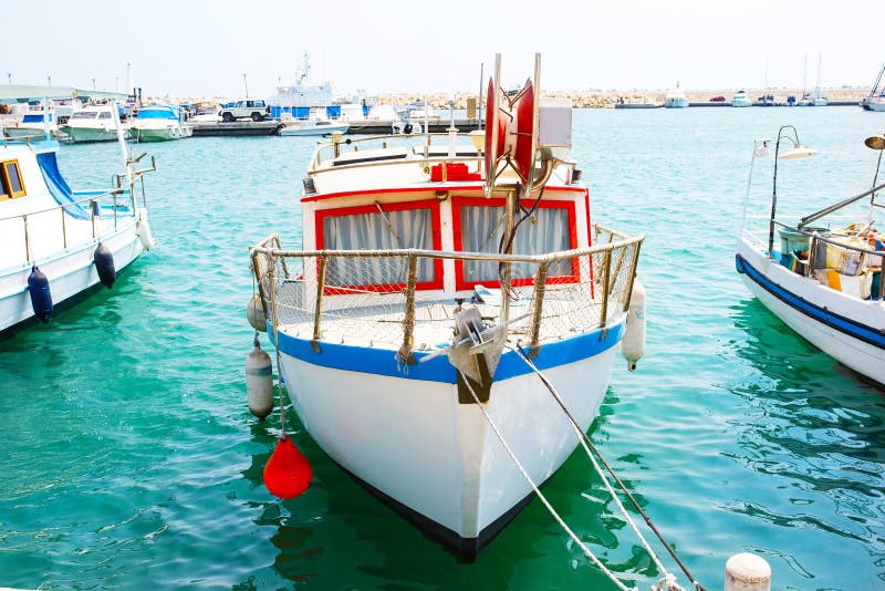 Fishing boats in old port