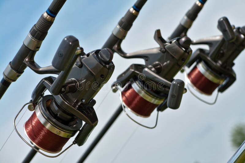 Fishing equipment stock photo. Image of triple, perspective 20077118