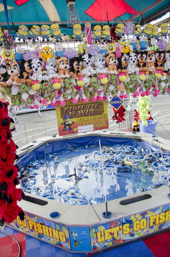 Fishing Game at the Oklahoma State Fair Editorial Photography Image of state, minnion 44577957