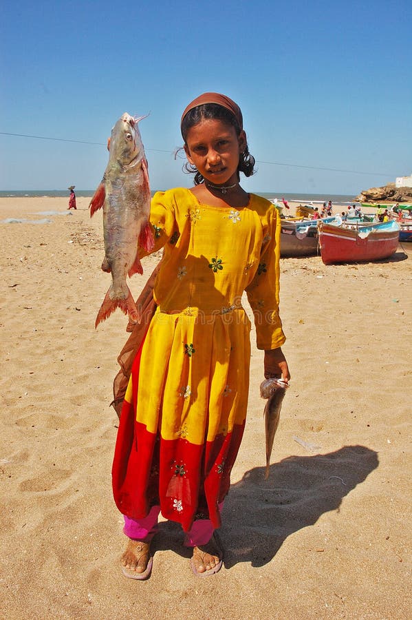 Sea Fish in Gujarat editorial stock image. Image of smell 23981649