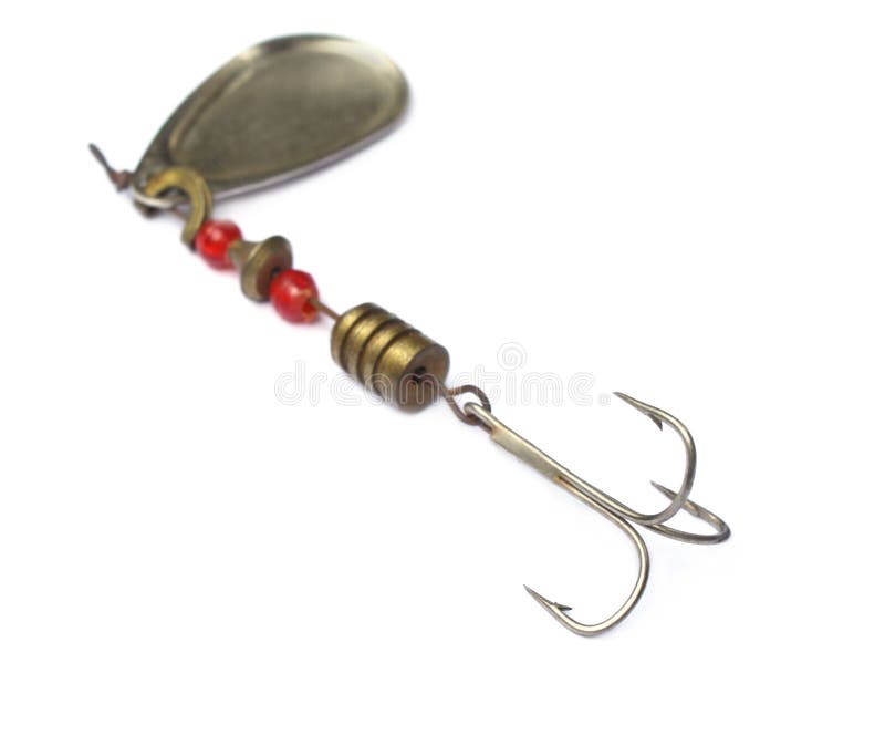 Fishing Weights stock photo. Image of lure, silver, lures 96024
