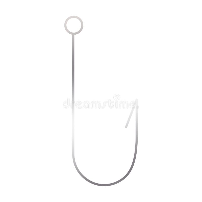Fishing hook icon vector illustration Fishing hook icon vector illustration