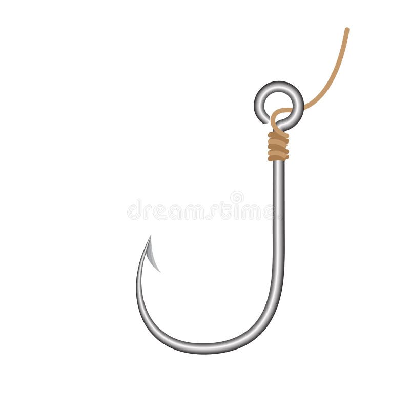 White fish hanging on a fishing line with a hook. Stock Photo by, Fish Line  For Hanging 