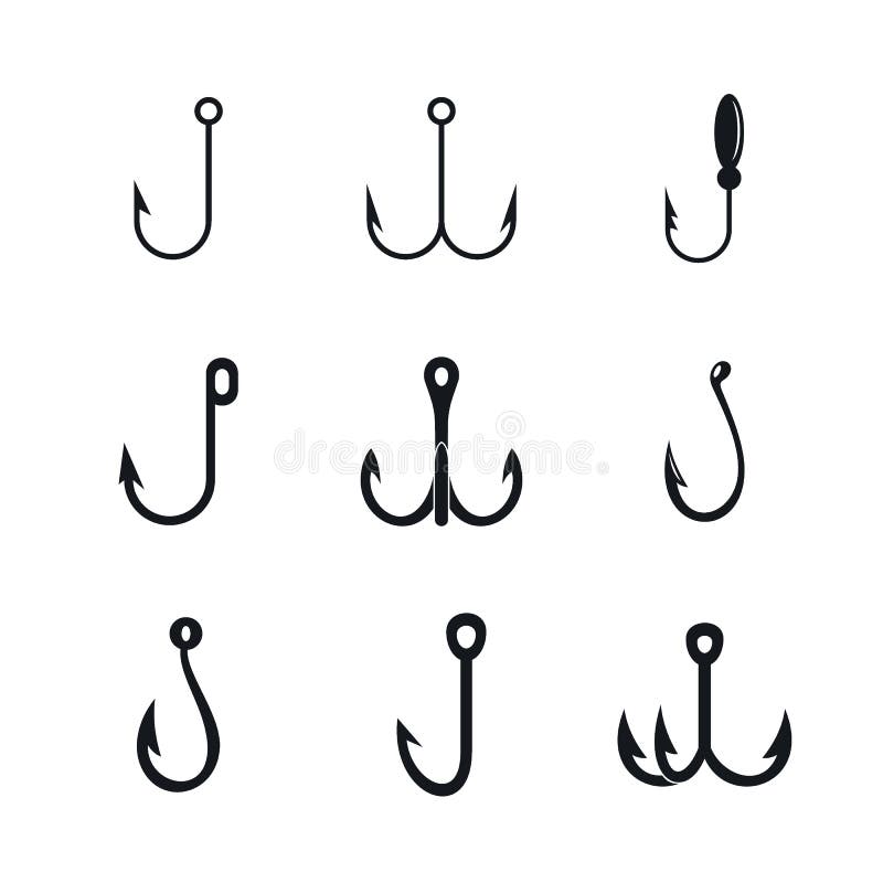 Fishing Hook Stock Illustrations – 38,736 Fishing Hook Stock