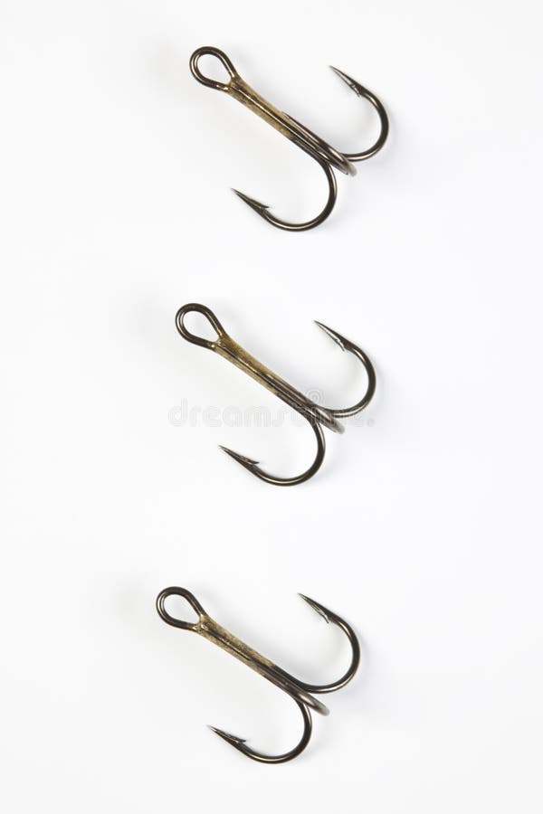 Fishing Hooks stock image. Image of fishing, curve, tackle 11463277