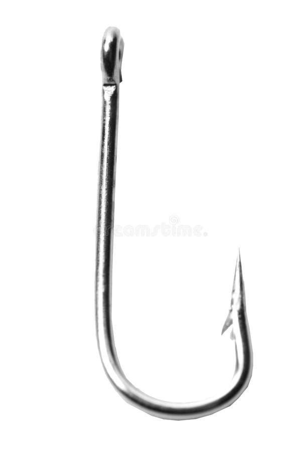 Fish Hook stock photo. Image of object, symbol, fish, shine 3285982