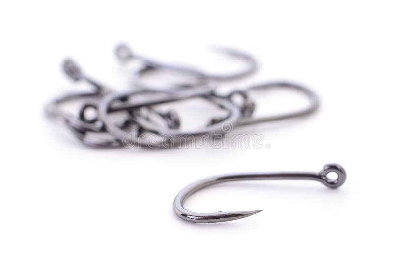 Fishing a hooks . stock photo. Image of fishhook, equipment 115882682
