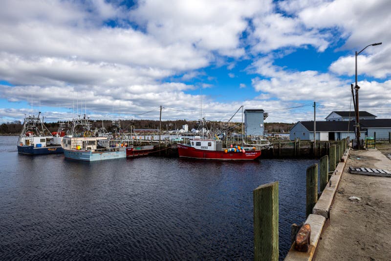 Fishing Industry of Nova Scotia Canada Editorial Stock Image Image of sailboat, lake 159779084