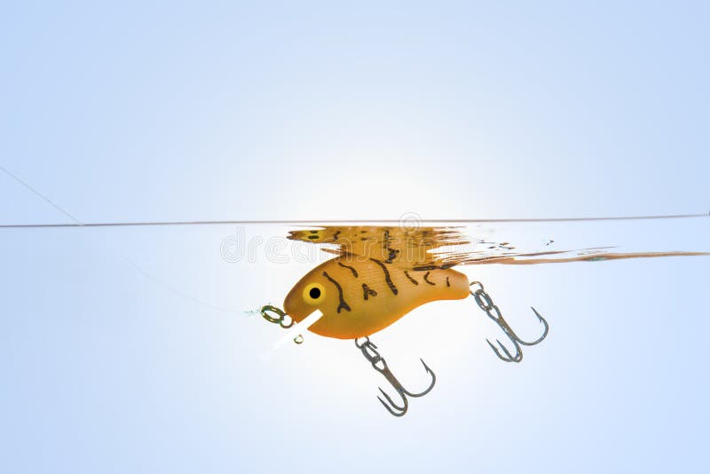 Fishing lure,bait,hooks stock image. Image of hooks, plastic 48533663