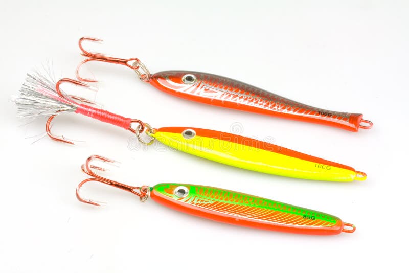 Fishing lures stock photo. Image of lure, fish, hook 10495376